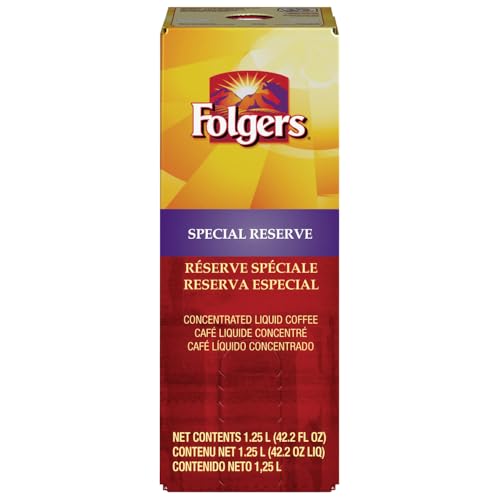 Folgers Special Reserve Coffee, 1.25 Liter - 2 Cartons per case
