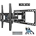 Mounting Dream TV Mount Full Motion TV Wall Mounts for 26-55 inch, Some up to 65 inch LED, LCD Flat Screen TV, Wall Mount Bracket up to VESA 400 x 400mm 99 lbs. Fits 16", 18", 24" Wood Studs MD2380-24