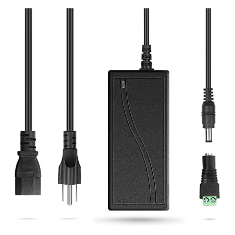 Aclorol 5V 6A 30W Power Supply 100V-240V AC to DC Adapter 5V 6 amp Switching Converter 5.5x2.1mm Plug for WS2811 WS2812B WS2813 5V LED Strip Pixel Lights Cover