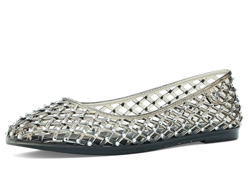 Michael Kors, Womens, Pixie Jelly Ballet, Black, 9, Medium