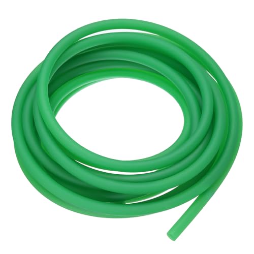 Correas redondas de poliuretano verde de 8 mm para transmisiones industriales por polea