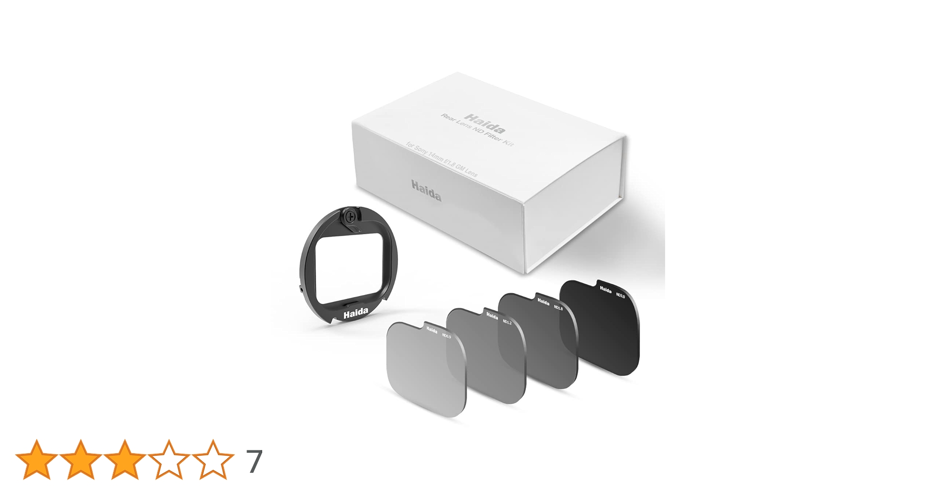 Amazon | Haida リアレンズNDフィルターキットには、Sony 14mm f/1.8