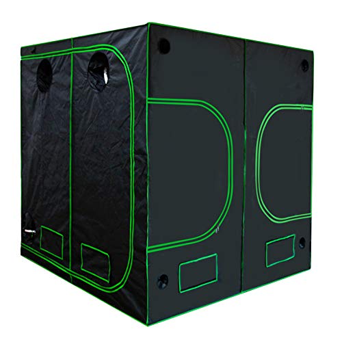 200 x 200 x 200cm Grow Box Tent Intérieur Serre Cabinet d'élevage Hydrophonics Kingpower