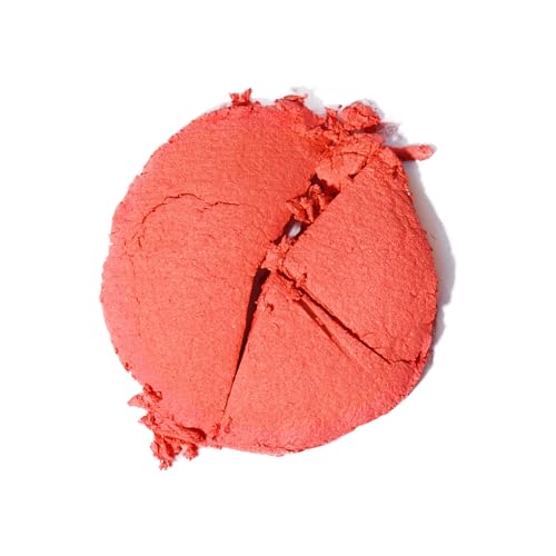 Image of Revolution Beauty London, Bouncy Blur Blush, Powder Makeup Blush for Cheeks, Buildable Formula, Vegan & Cruelty-Free, Coral Blur Burst, 0.19 oz
