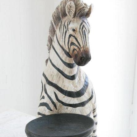 Amazon.co.jp: ウッドギャラリー樹 シマウマ ゼブラ