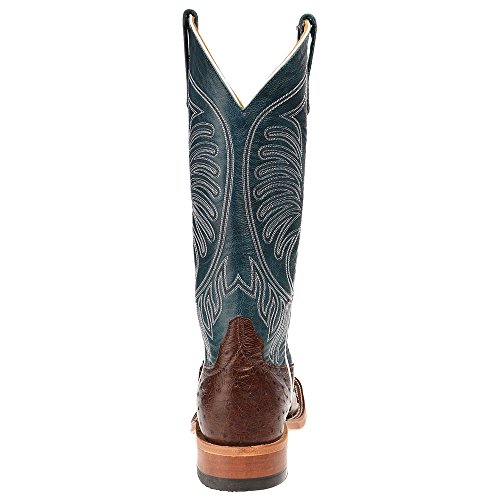 Anderson Bean Men's Kango Tabac Mad Dog Full Quill Ostrich Cowboy Boot Tobac 11.5 D4