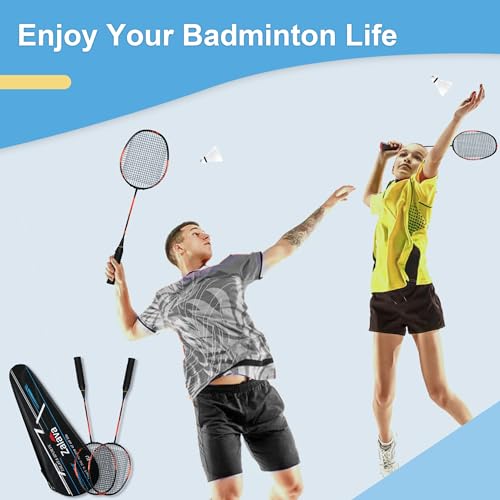 image for Zalava Badminton Racquets Set Professional Badminton Rackets Lightweig