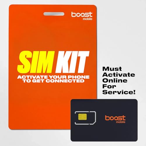 Boost Mobile Pick-a-Plan SIM Kit: Pick Your Plan at Activation