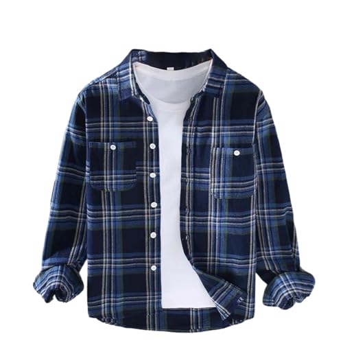 Chemise en coton homme à manches longues idéale pour le quotidien et les sorties