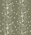 Baolanzw Tonal Floral Peel and Stick Wallpaper Sage Green Floral Self Adhesive Wallpaper Contact Paper Waterproof for Shelves Cabinet Drawer Table