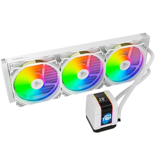 Radiateur à liquide 360 mm RVB pour jouer et travailler en silence sur votre PC fixe