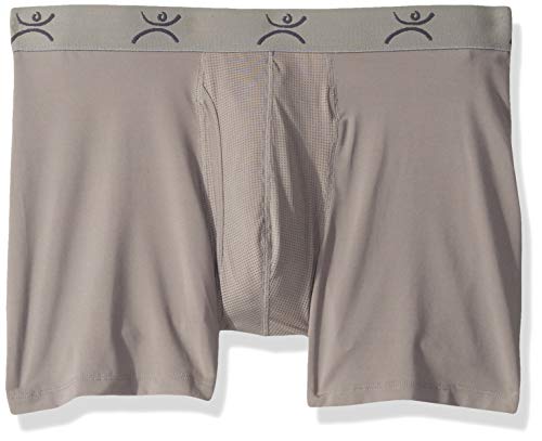 Terramar Mens Pro Jersey 6" Boxer Briefs Underwear (Pack of 1)