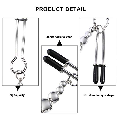 Artibetter – Grampos para mamilos de mamilo sem piercing para mamilo, brinquedos de estimulação dos