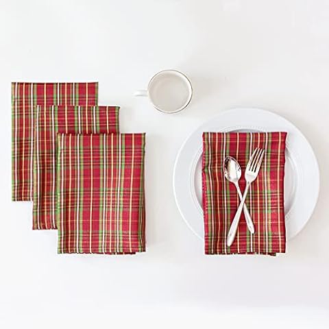 Benson Mills Christmasville Napkins Set of 4 Cover