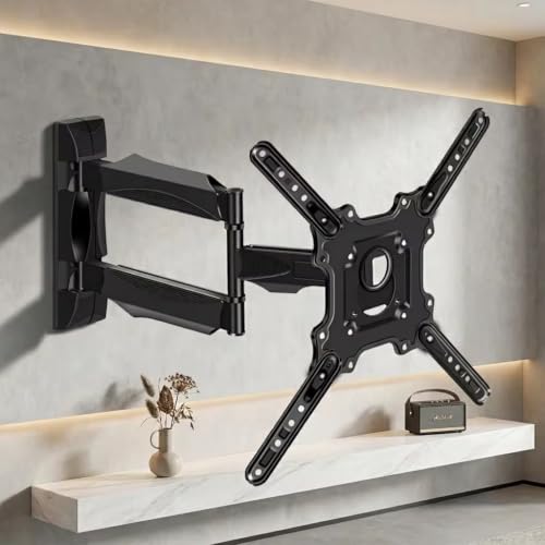 Image of Audiovan Heavy Duty Full Motion Tv Cantilever Swivel Tilt Wall Mount Inches for Led LCD & Plasma Tv Movable Corner Bracket (P40 WALL Mount 32-65)