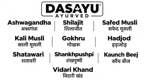 DASAYU Ayurvedic 10 Herbs Blend Natural Wellness & Daily Vitality - Image 3