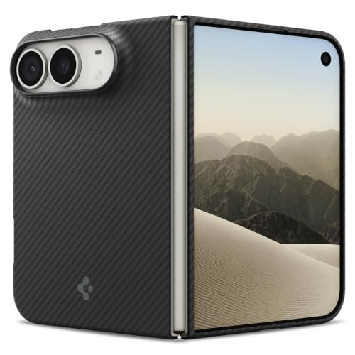 Image of Spigen Airskin Aramid MagFit Case for iPhone Duo Fold /Ultra, Black
