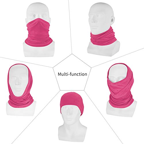 Image of Fleece Neck Warmer Windproof Winter Neck Gaiter for Men Women