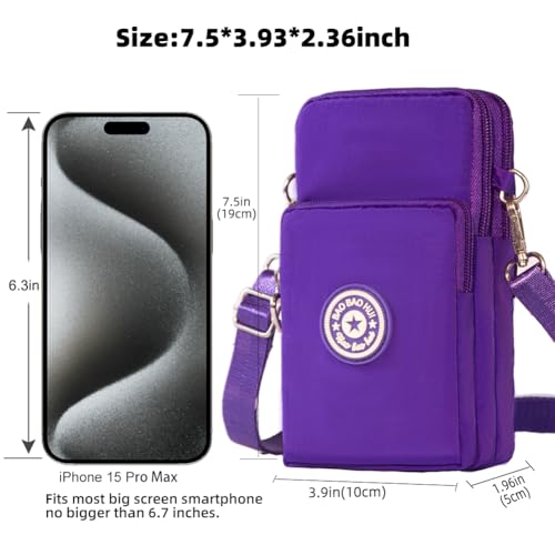 Image of JANKS Small Crossbody Bags for Women Mini Cell Phone Purses Handbag Shoulder Bag
