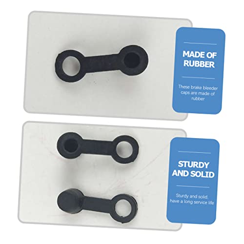 VICASKY 30 Pçs Bomba De Freio Proteção Contra Poeira Freios De Bicicleta Tampas De Parafuso Tampas D