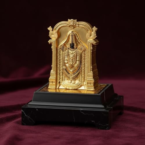 Image of Gold Plated Balaji Idols (Balaji Window Idol, Large)