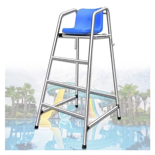 Silla de salvavidas desmontable para piscina elevada acero inoxidable miniatura 1