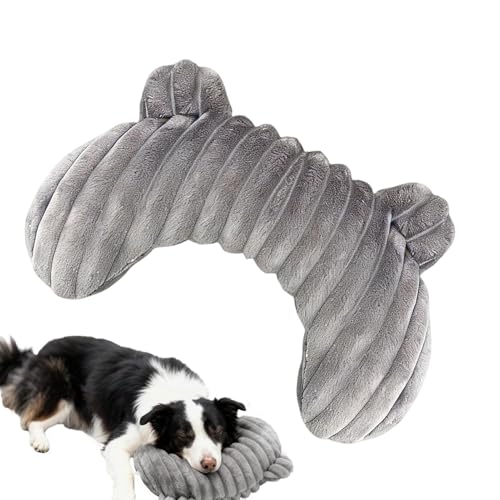 Cama de perro lavable y calmante con base desenfundable e higiénica 2