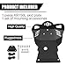 KKZOL Motorcycle Skid Plate Replacement for Honda XR150L XR150 L 2017-2025 Under Engine Protection Aluminum Bash Plate(Black)