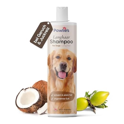 Pawlie's Hundeshampoo für langes Fell