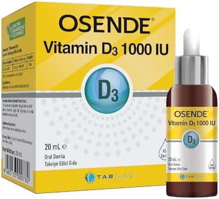 Osende Vitamin D3 Damla 20 ml — Amazon ürün görseli