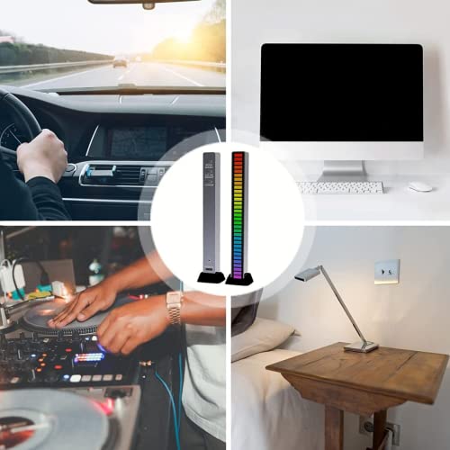 Barra Torre De Led Rítmica Aparelho De Luz Acompanha Musica Sensor de Batida Musical Rgb Acompanha O