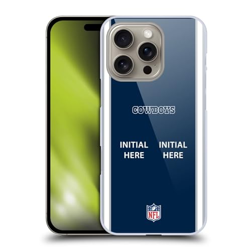 Coque Dallas Cowboys iPhone 16 personnalisable rigide Head Case Designs