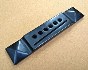 Pyramid Bridge 6 string for acoustic guitar ebony wood best replacement