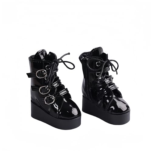 BJD - Zapatos de muñeca cuidadosamente elaborados, botas Martin de moda para muñecas BJD SD de 1/4 de 18 pulgadas, regalos para amantes de las muñecas (F)