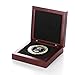 Decade Awards Challenge Coin/Rosewood Finish Medal Presentation Box (3.75 Inch Square)