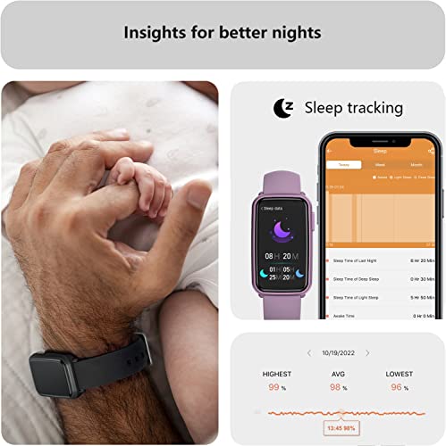 Morepro Fitness Tracker With Blood Pressure And Blood Oxygen, Fitness Watch With Heart Rate Monitor Health Sleep Tracking, Waterproof Smart Watch Activity Tracker Step Tracker Pedometer For Women Men #TOP1