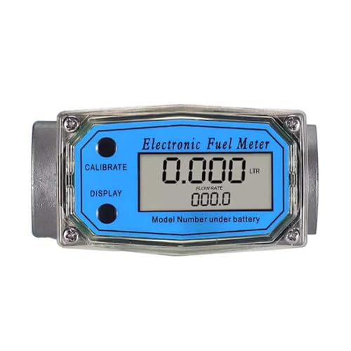 MagiDeal High Precision Electronic Flow Meter for Fuel And Water, 32mm