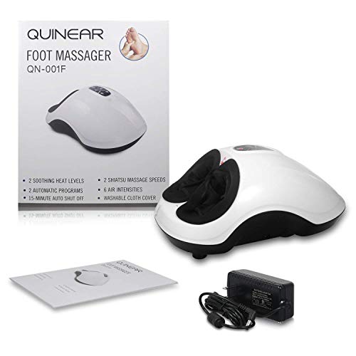 Quinear Foot Massager, Shiatsu Foot Massager For Neuropathy Pain Relief And Circulation Deep Tissue Foot Massager #TOP7