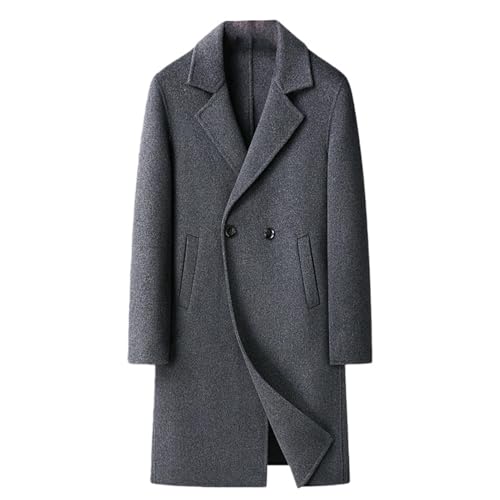 Veste en cachemire et tweed double face homme manteau court