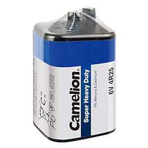 Camelion batterij 10110125 voor de 4R25 lampplaats 6 Volt / 9 amp / 1 stuk