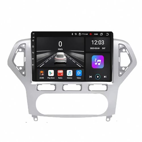 Navegacion Estereo Ford Mondeo para Viajar en Familia con Mapas GPS