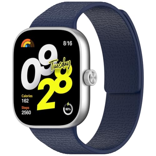 Tyogeephy Magnética Correas de Reloj Compatibles con Xiaomi Band 9 Pro/Redmi Watch 5, Correas Deportivas de Silicona para Mujer y Hombre, Pulsera de Repuesto