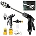 Aquoxis Pressure Washer, Power High-Pressure Cleaner for Every Garden Hose, Powerful Multi-Functional Household High-Pressure Washer, Adjustable Nozzle Cleaning Sprayer for Patio, Car, Driveway, Deck