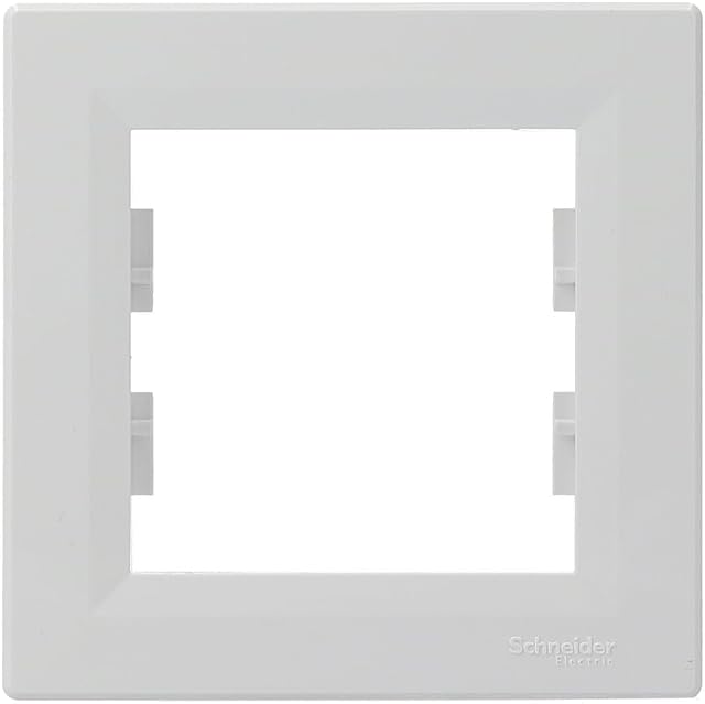 Schneider Electric Asfora EPH5800121D 1-drożna ramka do gniazd i przełączników, biała
