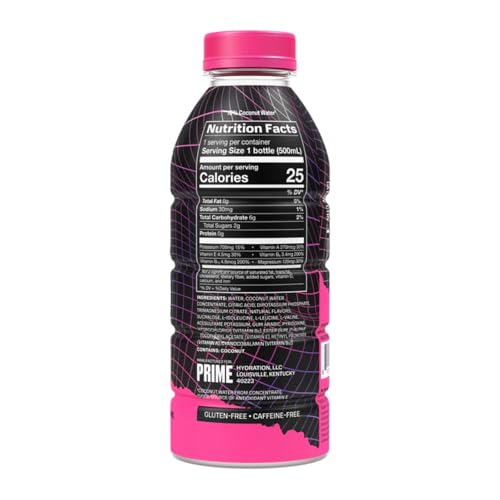 Image of FOOD LIBRARY THE MAGIC OF NATURE Prime X Drink, New Special Edition Pink, 500ml (Imported UK)