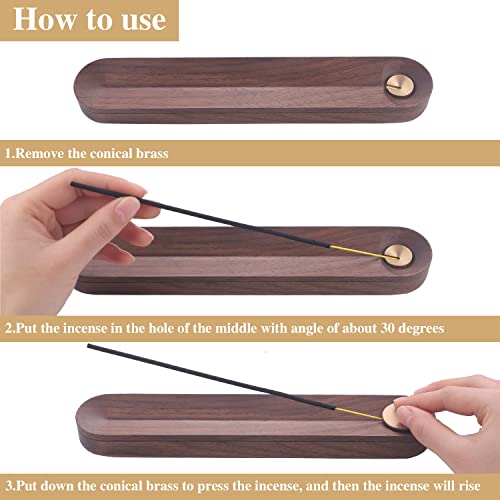 Tomocomo Incense Holder For Stick Incense Storage Box Tray Burner Modern Home Decor Ash Catcher Collector Accessories For Yoga Spa Meditation #TOP3