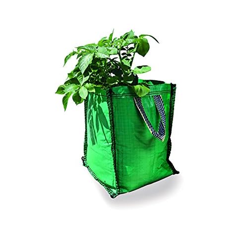 10 x Potato Planter Bags suitable for growing all Vegetables all year round 18"x12"x12" - By Jamieson Brothers Cover