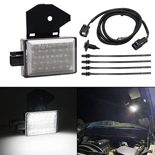 Mynoway Led Under Hood Courtesy Engine Bay Light Kit With Wire Harness Replacement For Ram 1500 2500 3500 4500 5500, Charger 2006-2019, Dakota 1998-2000, Wrangler 1998-2007, Chry’ler 300 2006-2010 #TOP2