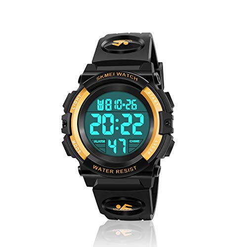 ATIMO Kids Digital Watches, Multi Function Waterproof Sports Digital Wrist Watch with Alarm