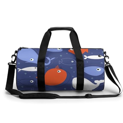 Sac de sport gym baleine de couleur sac de voyage de camping randonnée duffel bag